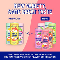 Classic Variety Pack image featuring three flavors for tasting