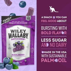 Wiley Wallaby assorted licorice for flavor variety and sharing.