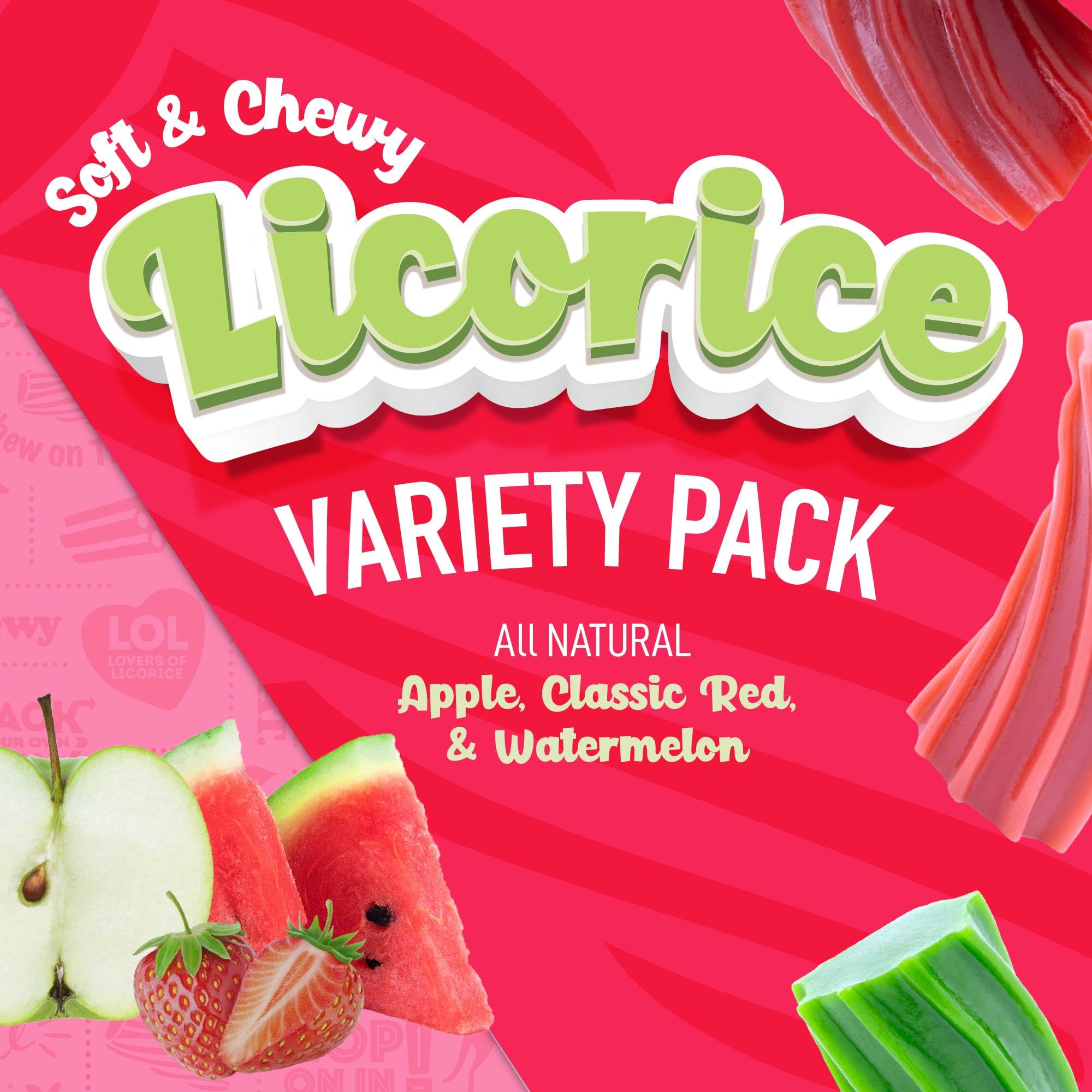 Wiley Wallaby watermelon flavor licorice – refreshing sweetness for snack time