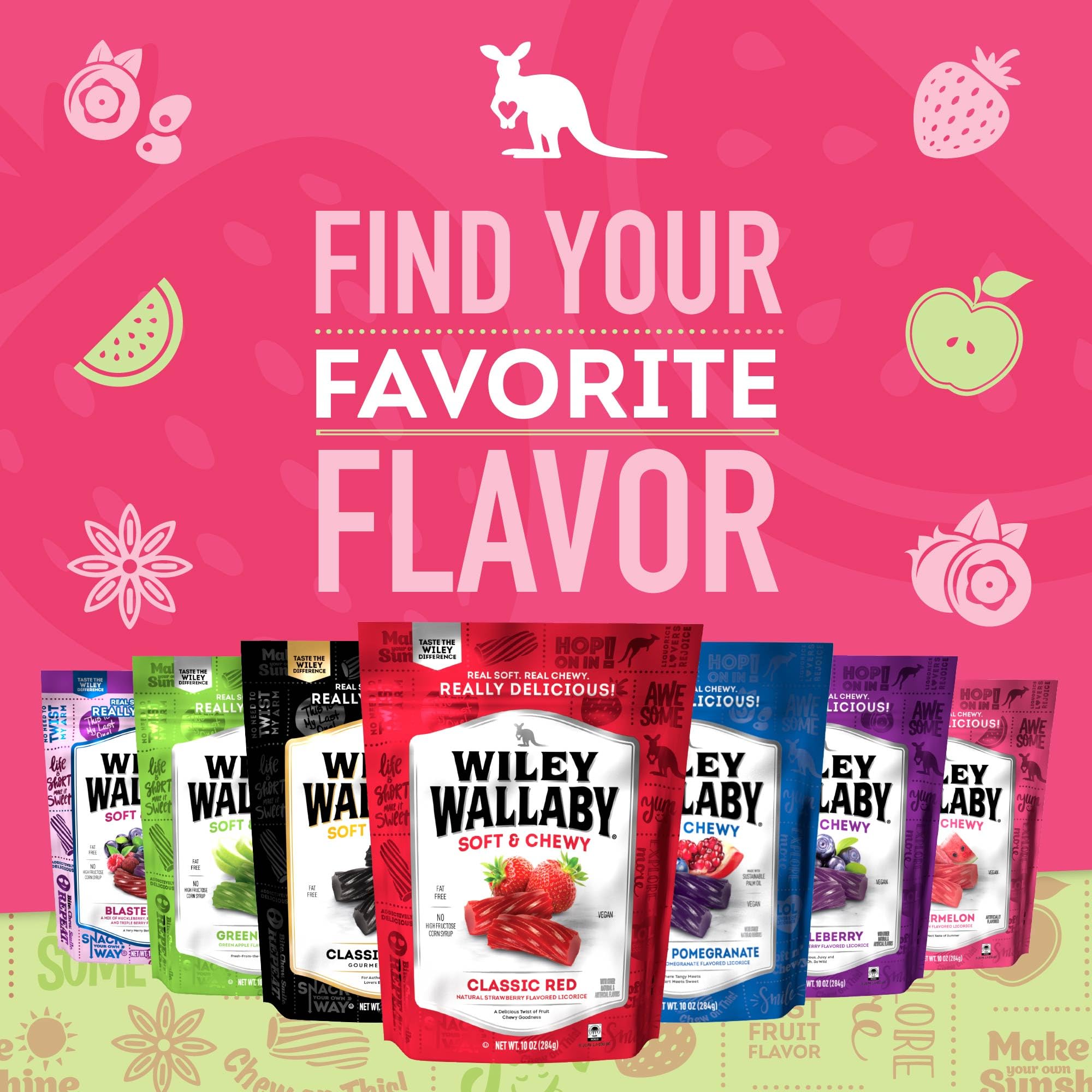 Plant-based ingredients highlight a wholesome licorice experience.