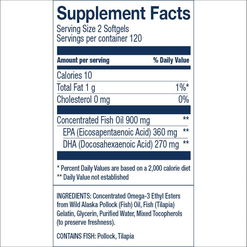 Close-up of Easy Swallow Minis softgels showing compact size for easier swallowing.