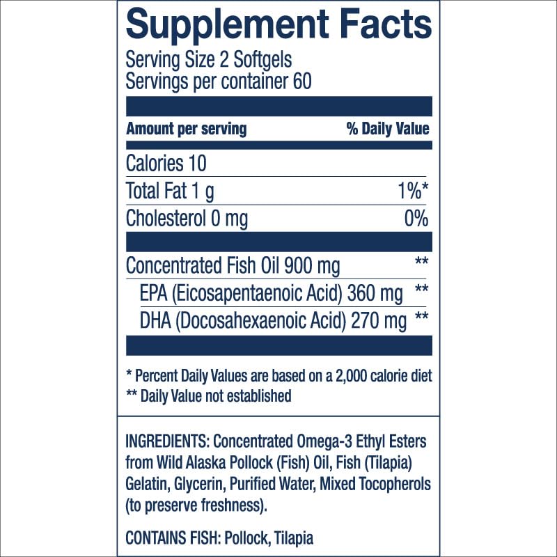 Wiley's Finest Easy Swallow Minis softgels offer compact capsules for daily use.
