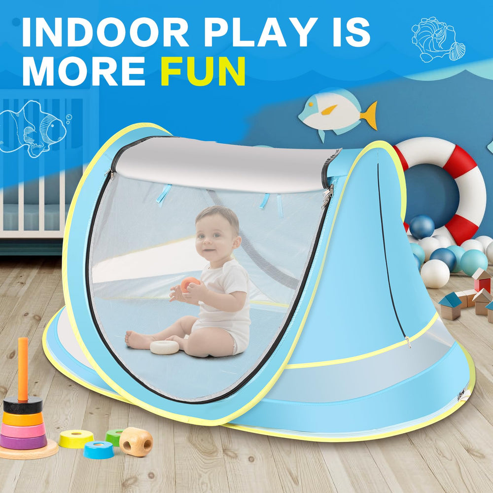 Wilhiker baby tent foldable storage saves luggage space