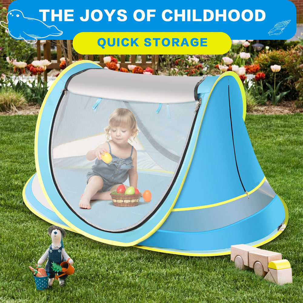 Wilhiker baby tent durable nylon material for safe playtime