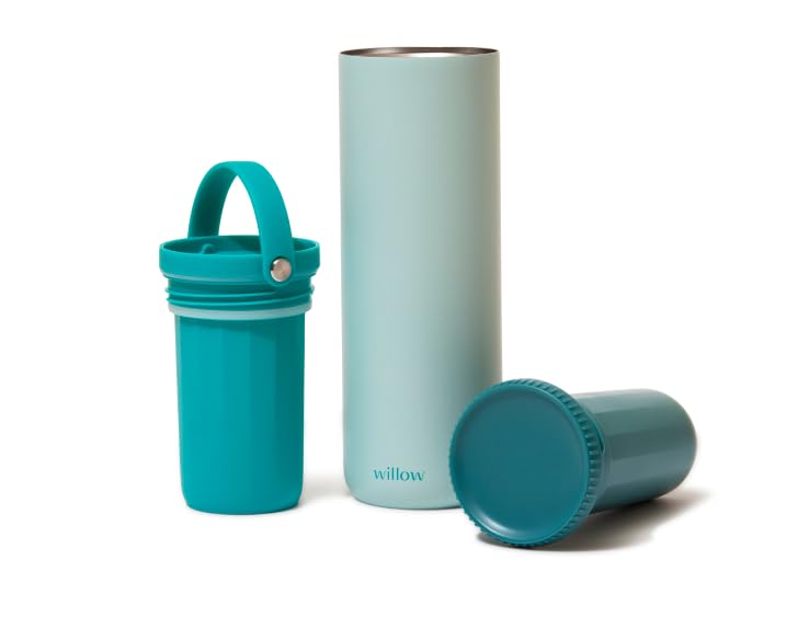Willow cooler loop handle enables easy one-handed carrying.