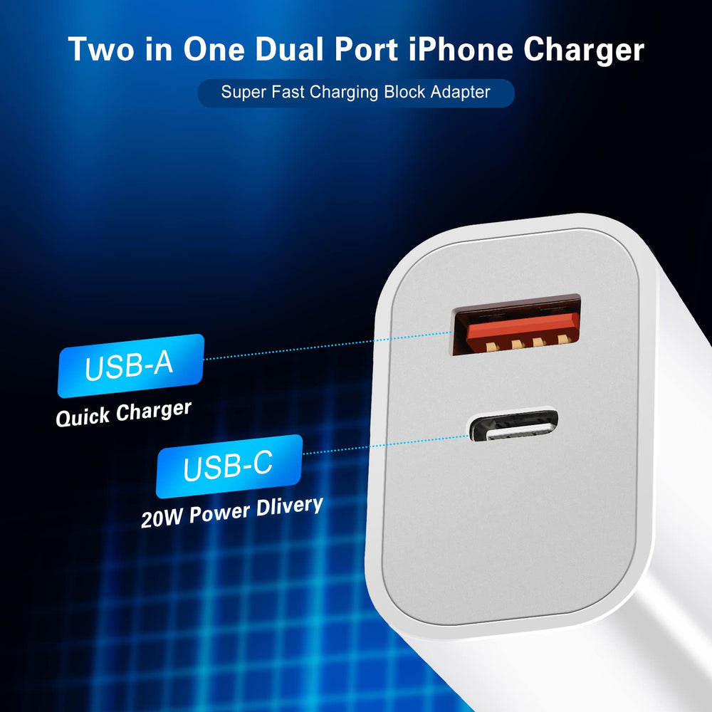 Willtop compact wall charger fits in pocket or travel bag.