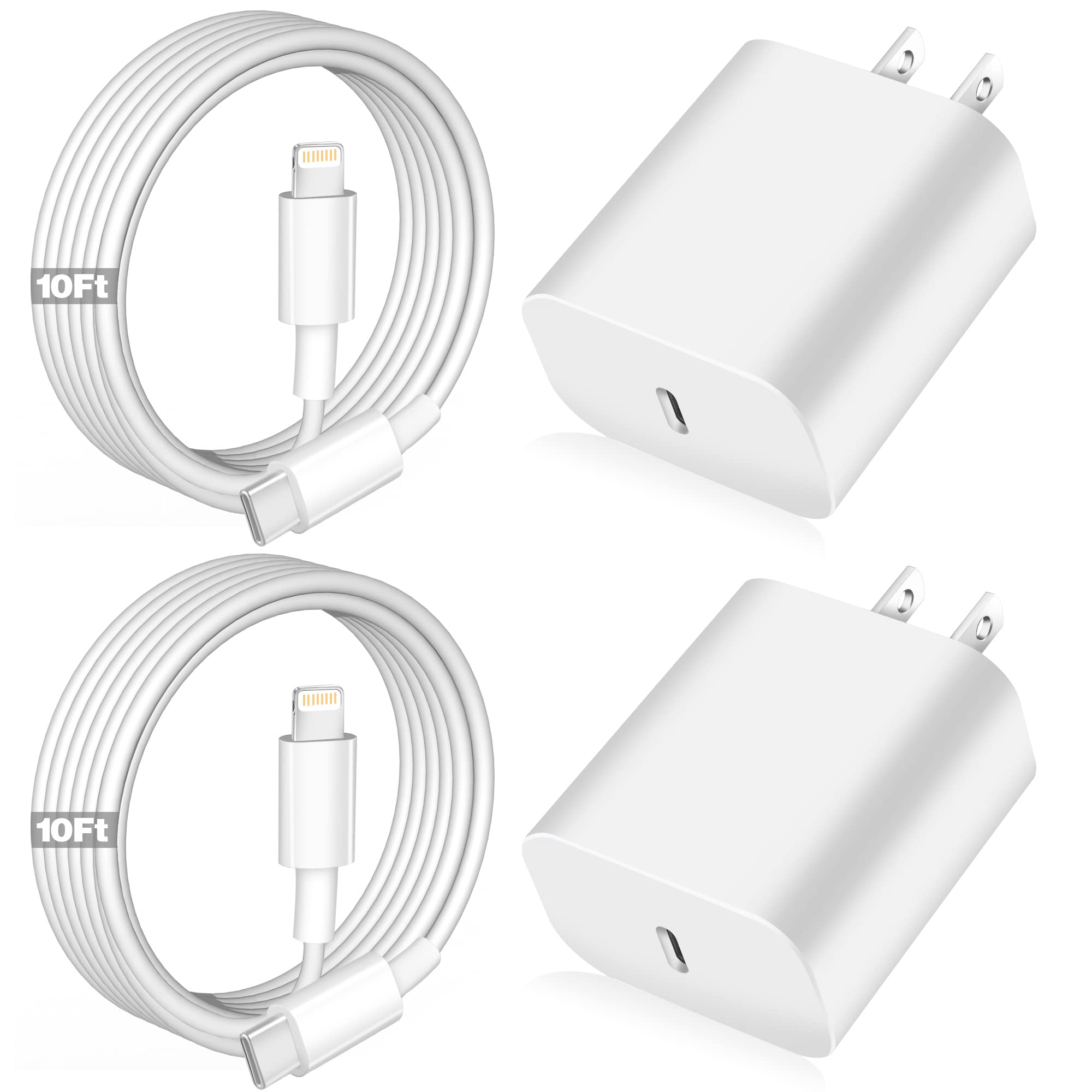 WILLTOP iPhone fast charger duo for quick charging at home or on the go