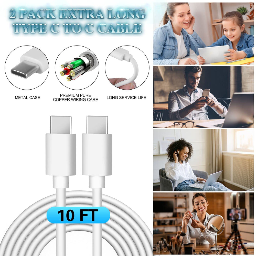 WILLTOP Galaxy-compatible charger suitable for a wide range of USB-C devices.