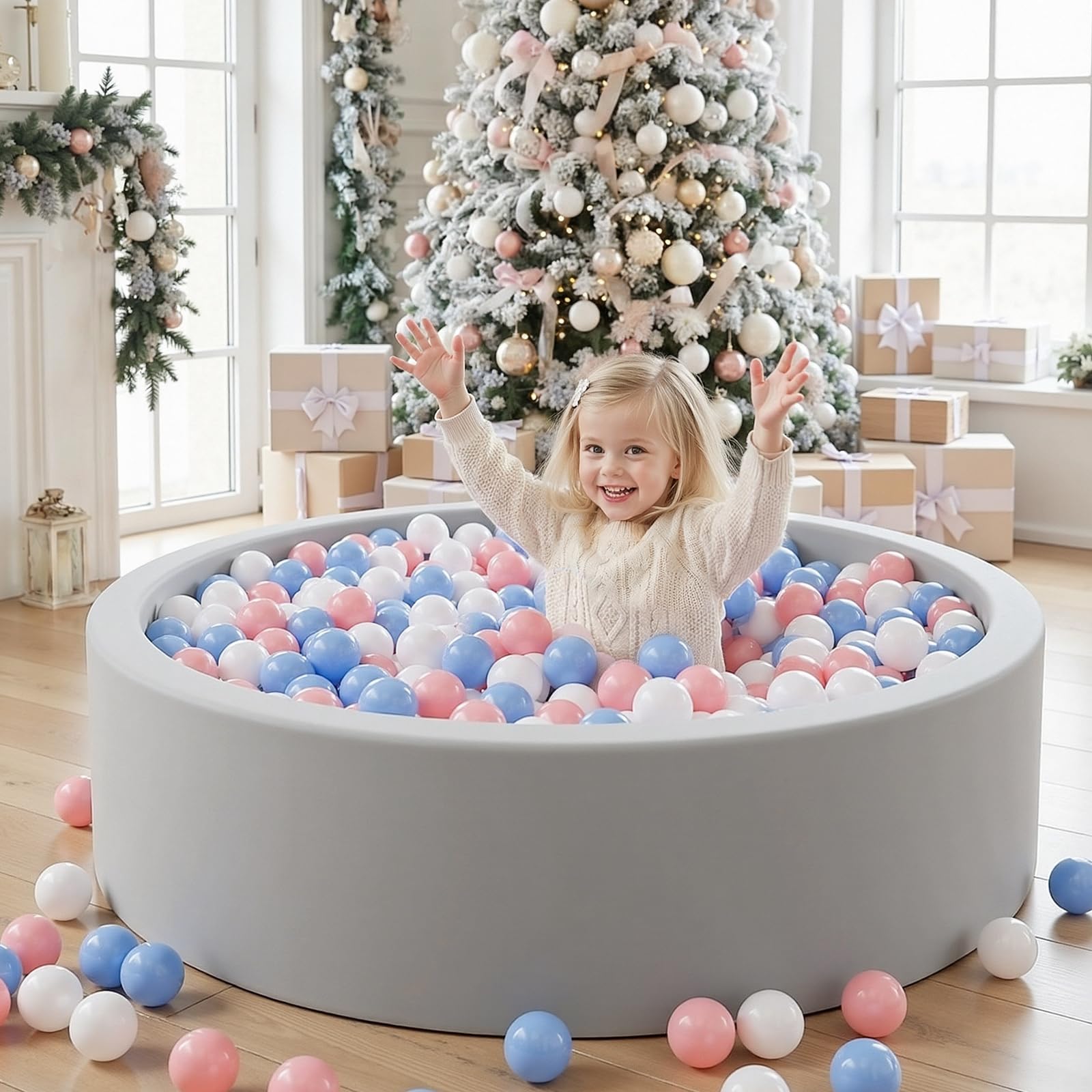 Easy-clean zipper design for quick washing after messy play