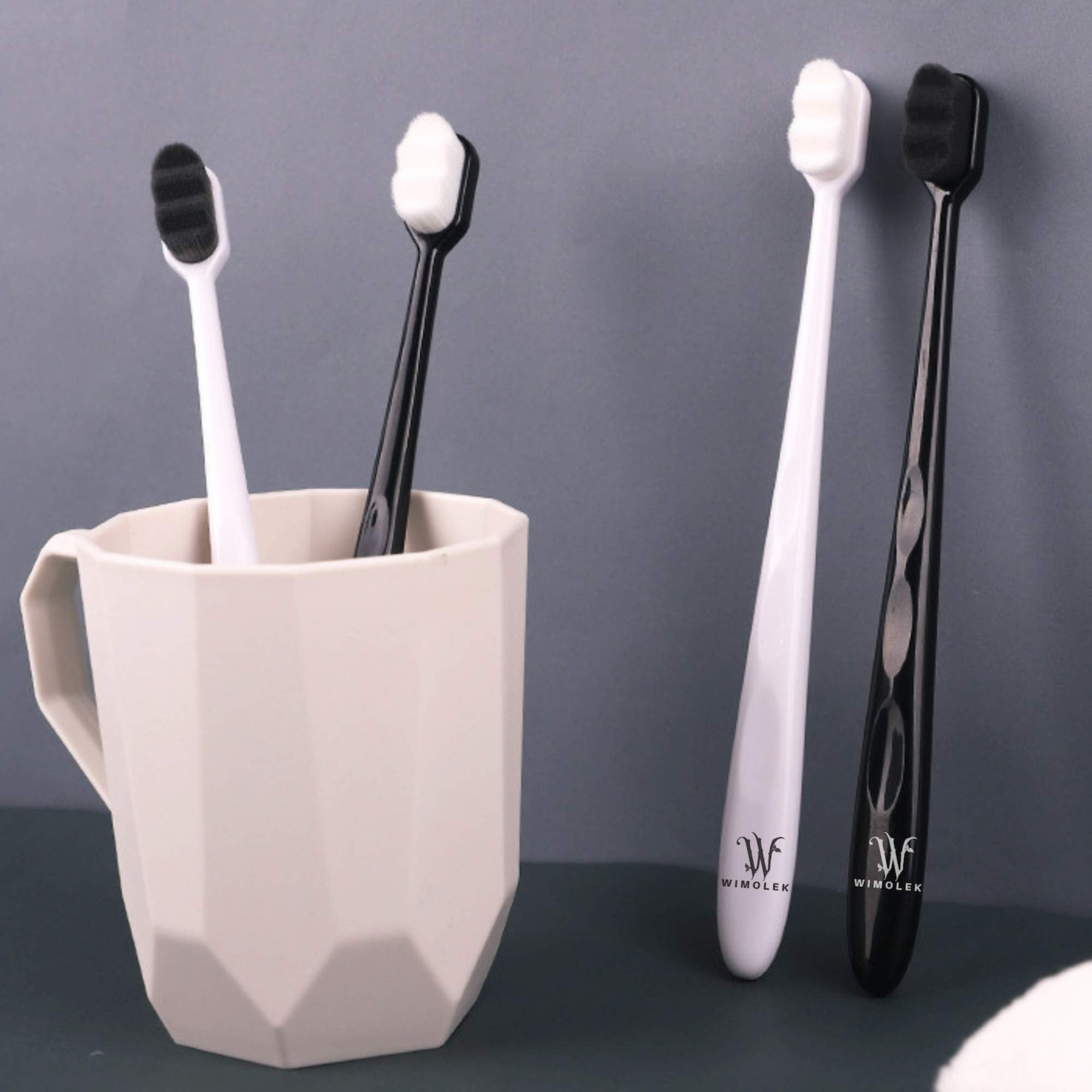 Black Wave bristles offer a distinctive look and cleaning feel