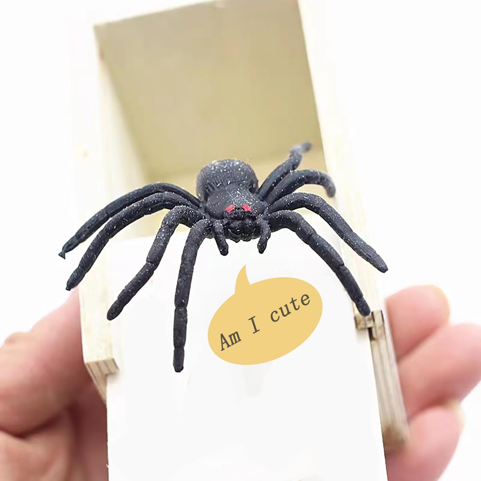 Winbar trick box movement creates anticipation as the spider reveals itself