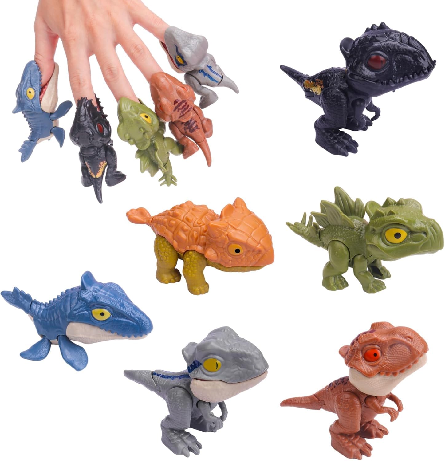 Winbar dino-raptor-snapping-toy offers safe finger fun and imaginative battles