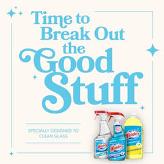 Windex Citrus Multisurface spray bottle in action for quick cleaning tasks.