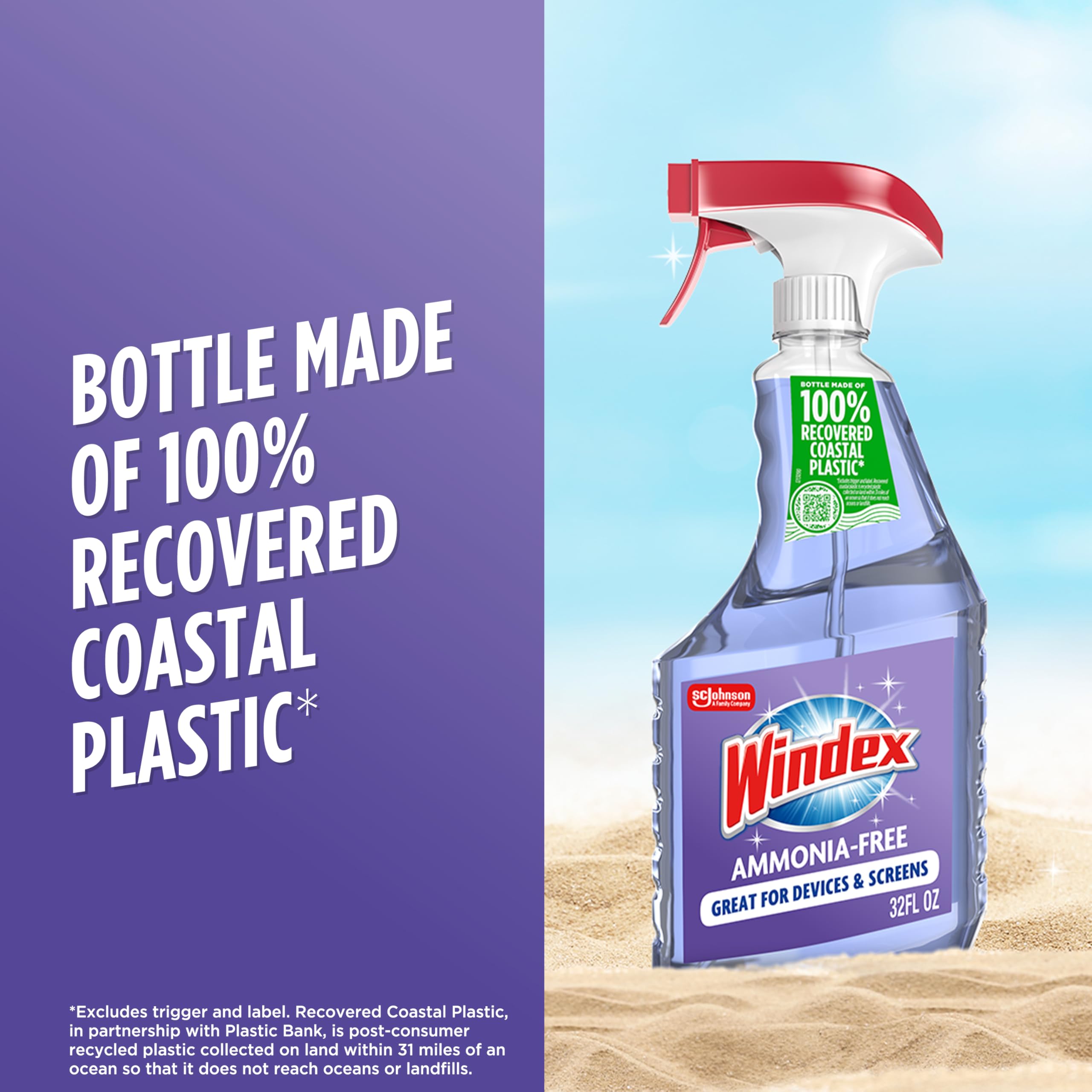 Crystal Rain scent complements a fresh, uplifting cleaning routine.