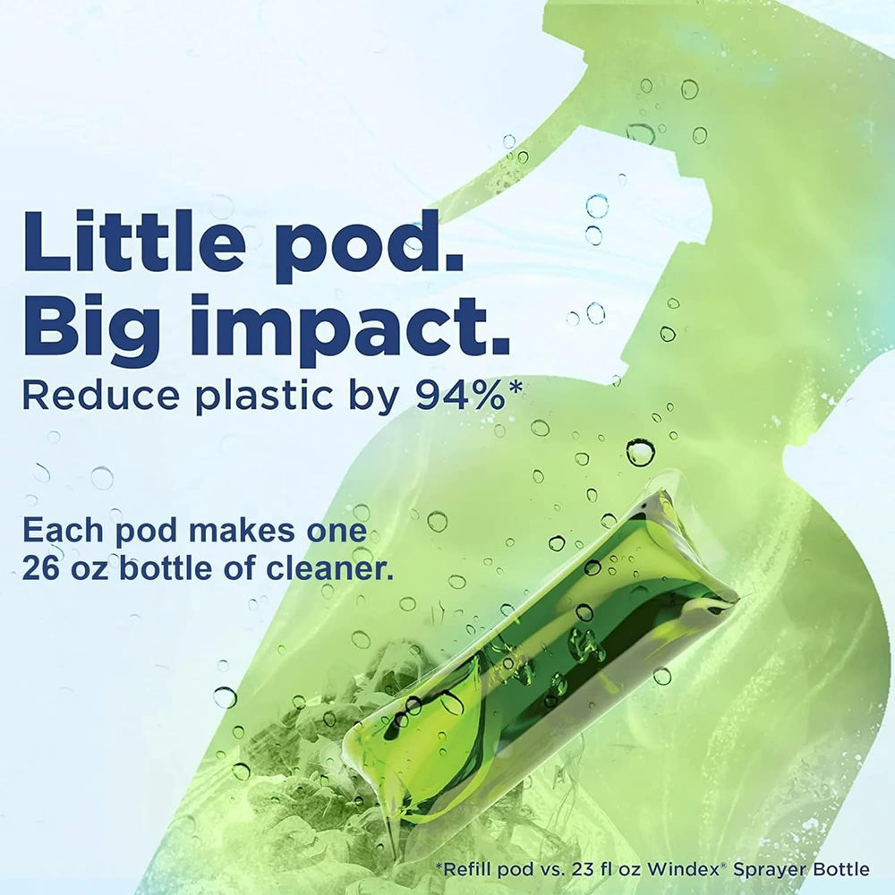 Dissolve Pod dissolves in water to make a full bottle for on-the-go refills