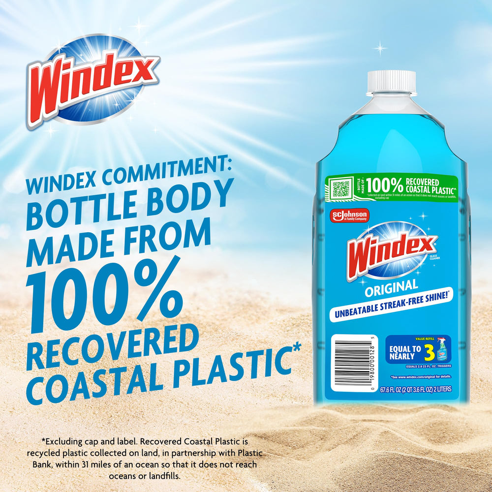 Windex mirror cleaning for a clear reflection