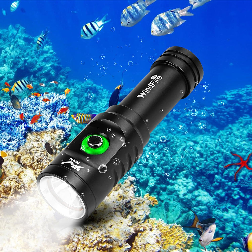 WINDFIRE TS08 emergency outdoor flashlight for quick response.