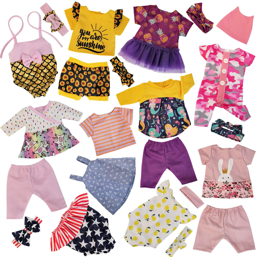 Windolls doll headbands and accessories complete outfits for everyday pretend play.