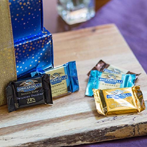 Ghirardelli gift with personalized message card for special occasions.