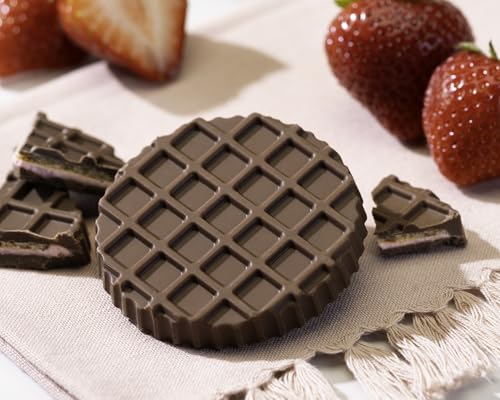 Wine Country Gift Baskets Gourmet Choice Basket ganache hearts close-up for celebrations