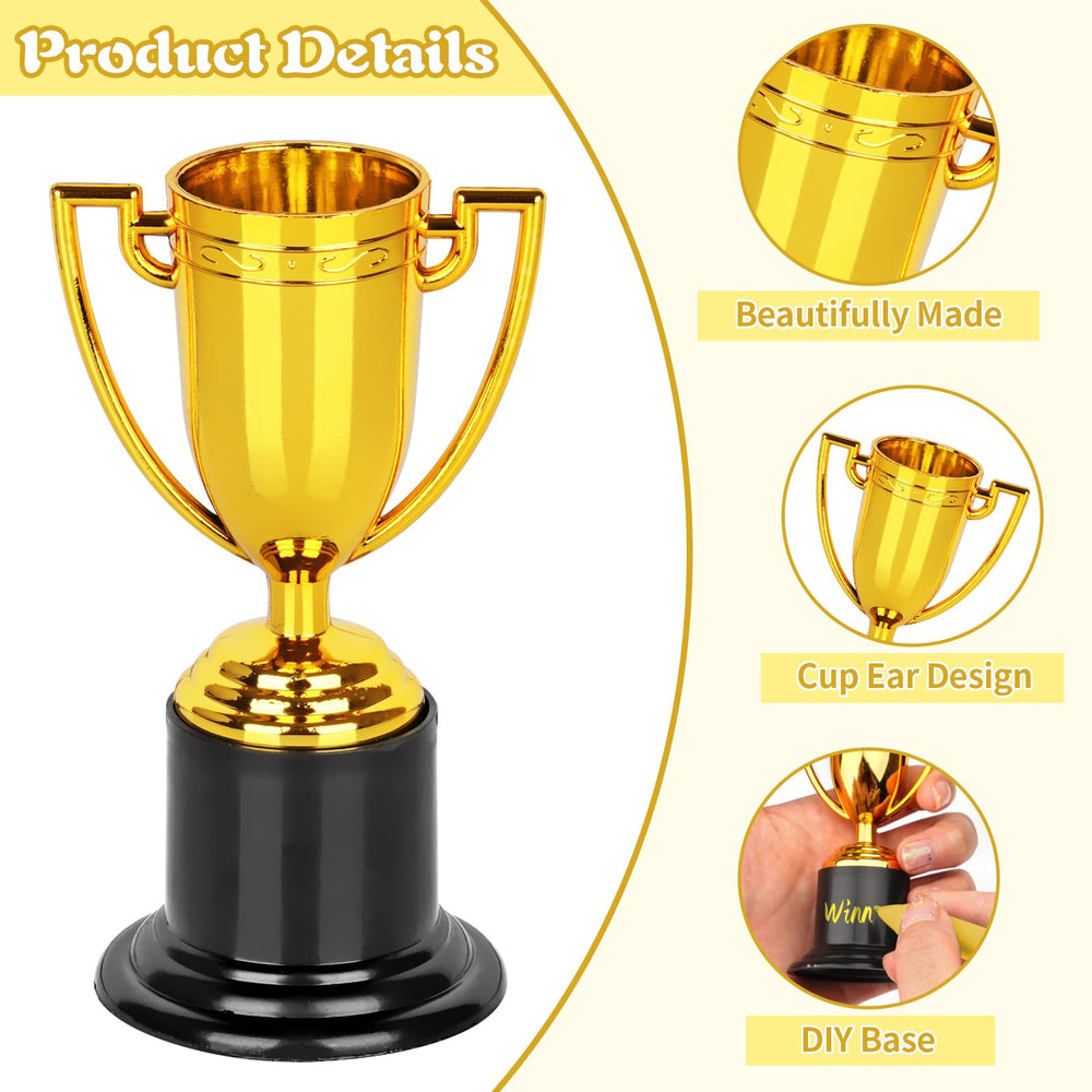 WINKIO 4-inch trophy size fits desks and shelves
