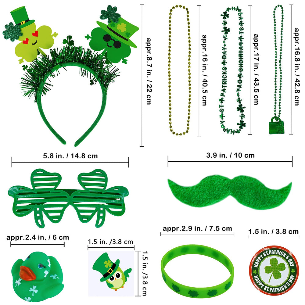 Winlyn head boppers with tinsel for fun, adjustable family wear