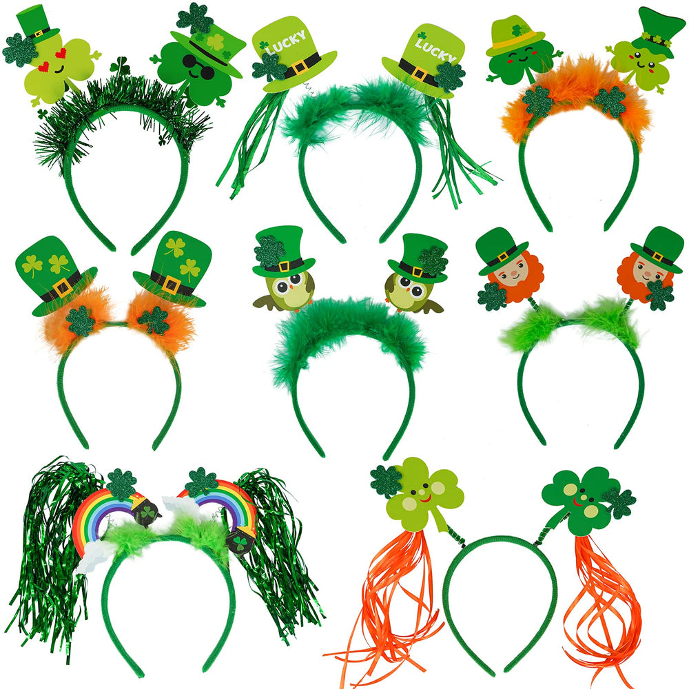 Winlyn shamrock rubber ducks add playful decor for parties and photo props