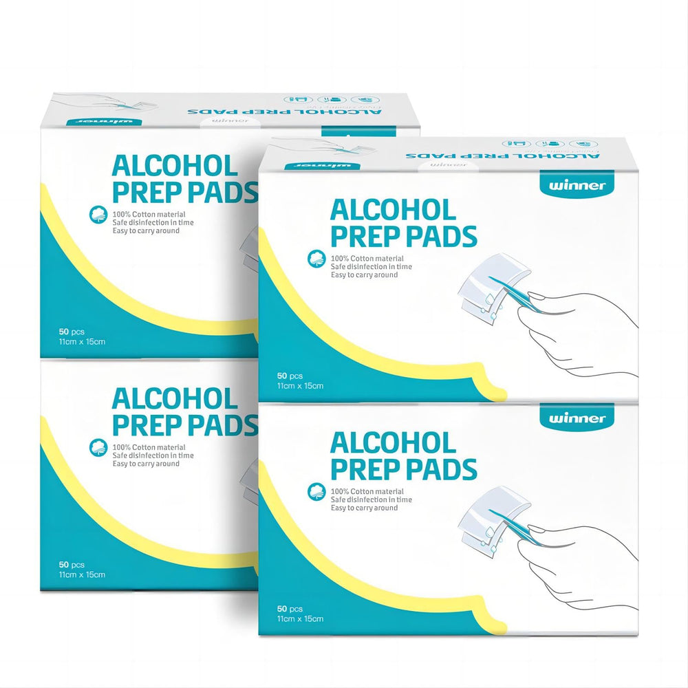 Winner alcohol wipes 4x6 large sheet for quick cleaning and first aid prep
