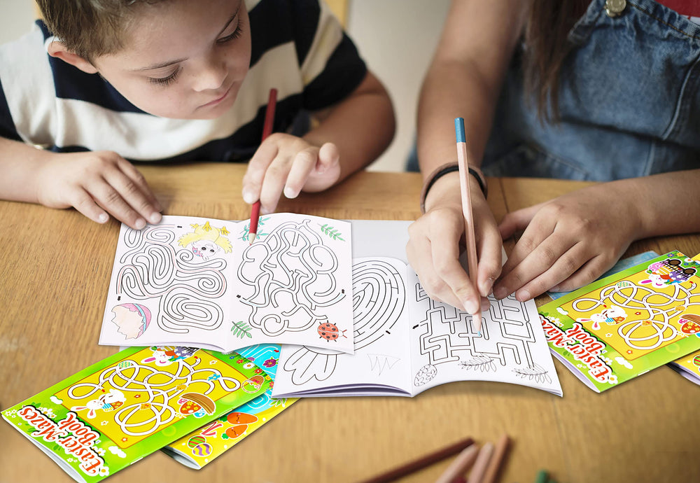 Winrain Easter Maze Book Set road trip use keeps kids engaged.