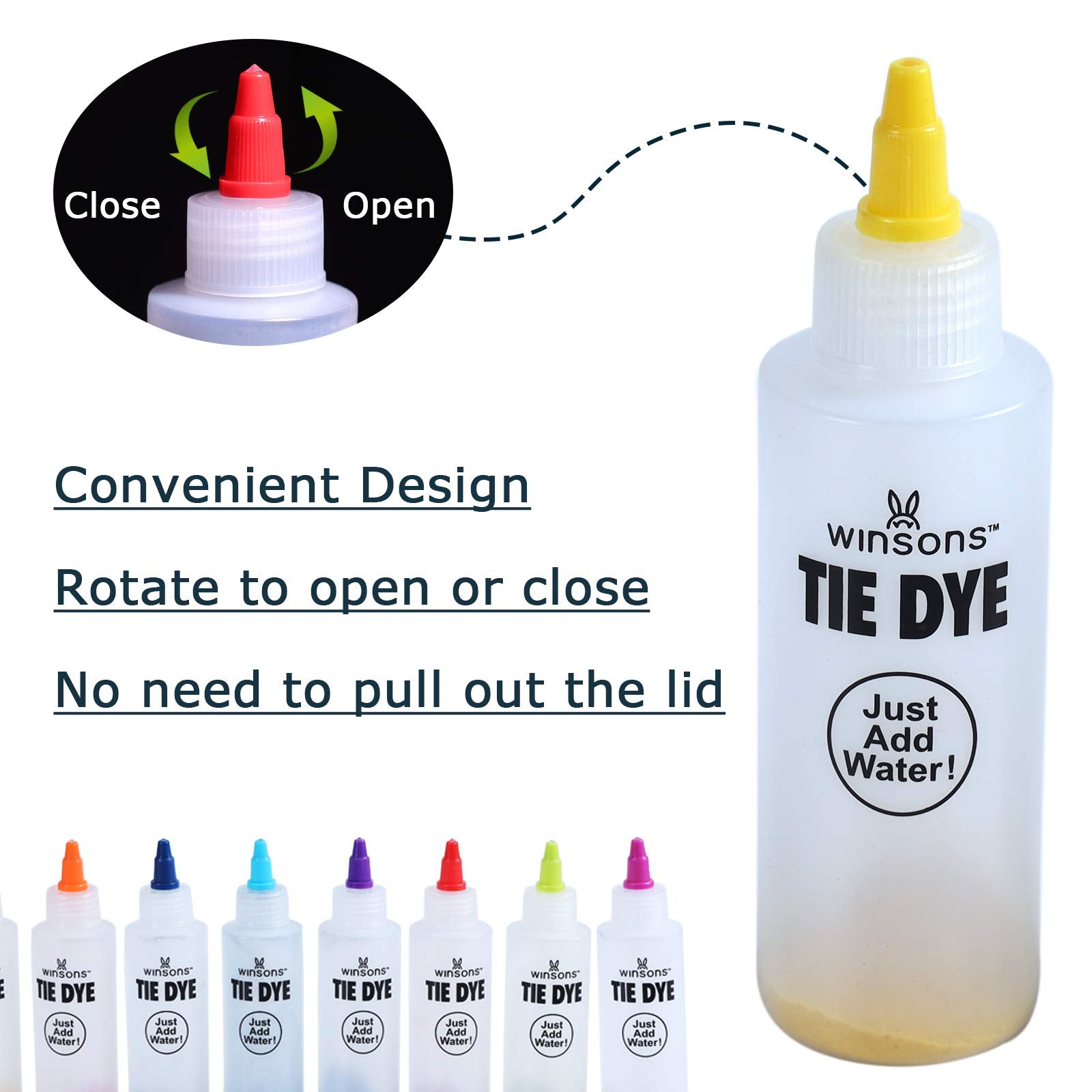 WINSONS Tie Dye Kit group activity perfect for classrooms or parties.