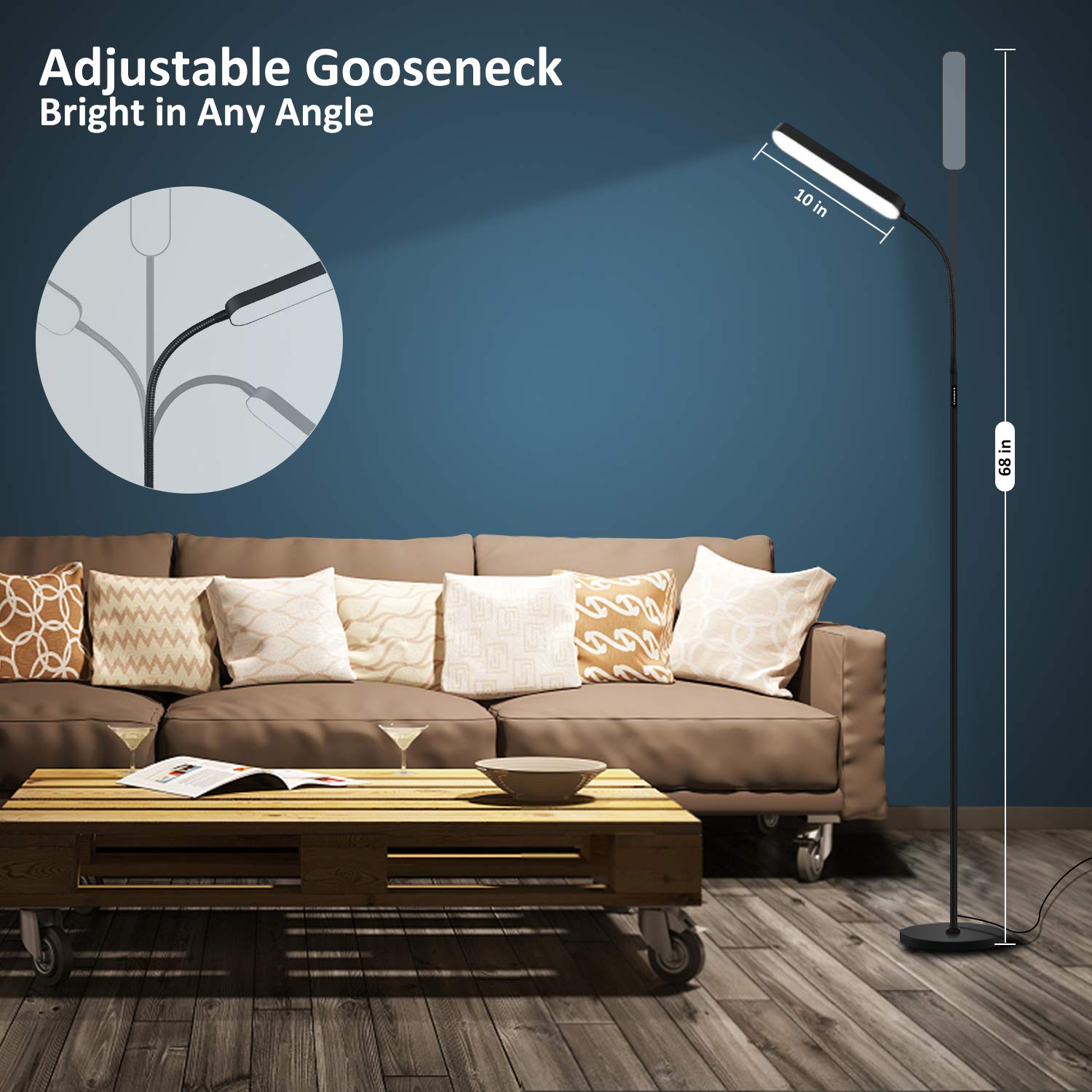 Wio-Mio-soft-flicker-free-light provides comfortable evenings at home.