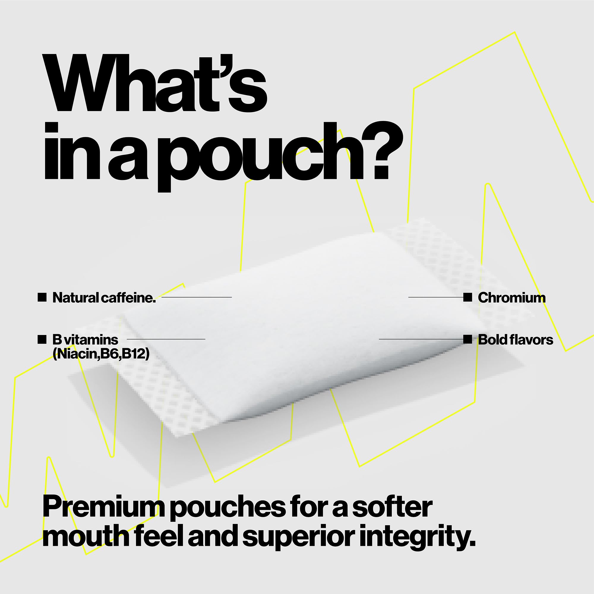 Wip Energy Pouches in hand highlight compact pocket energy