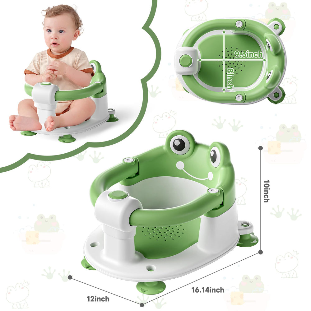 wiqins bath seat non-slip cups prevent sliding