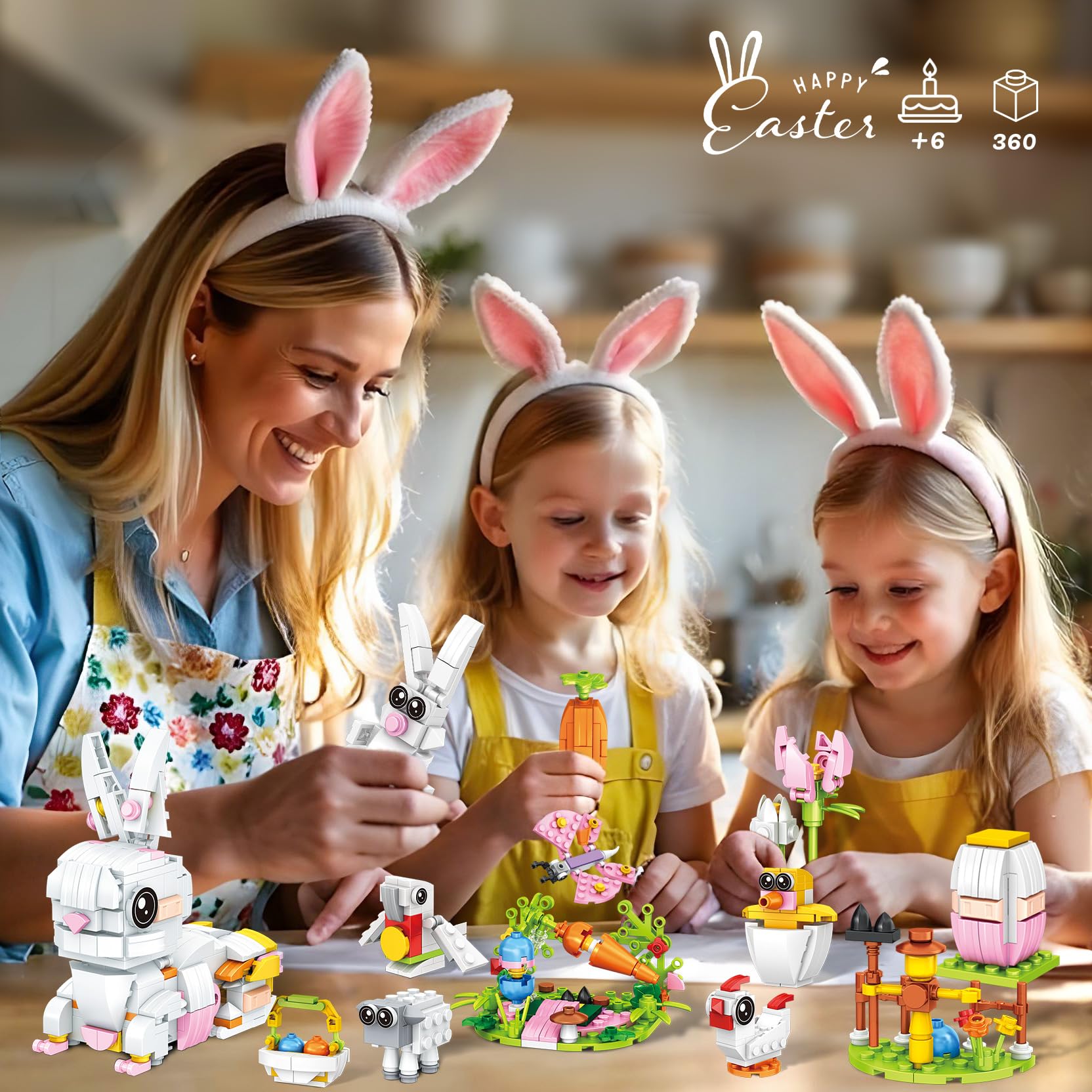 Prefilled Wisdom Castle eggs reveal tiny builds for Easter fun