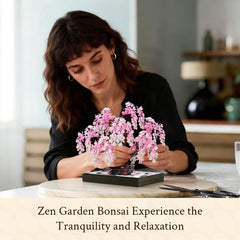 Wise Block tranquil garden setup aids mindful relaxation at home.