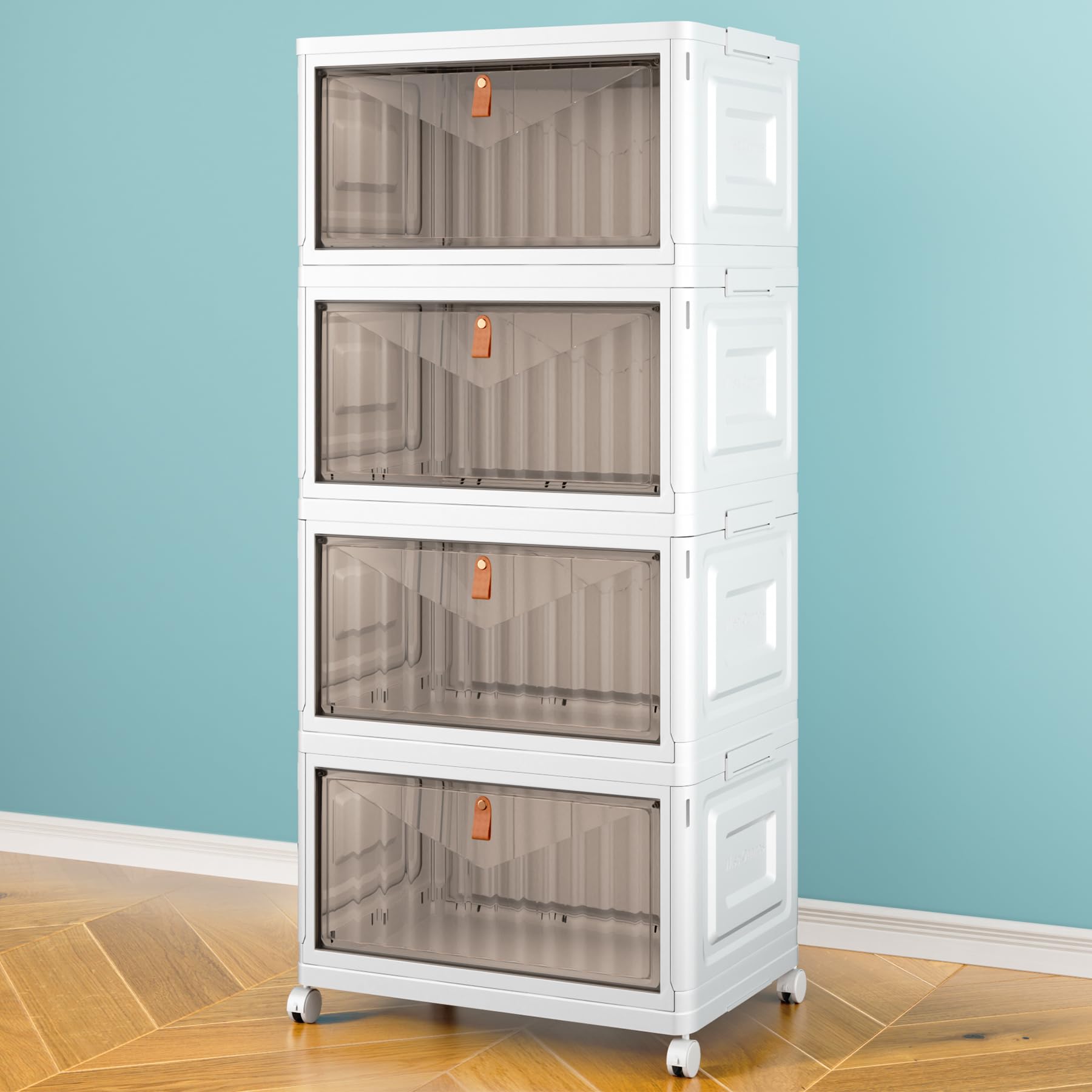Wise Oannes 4-tier storage bins kitchen organization usage example