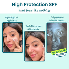 WishCare Niacinamide Fluid Sunscreen packaging highlights ceramides and CICA.