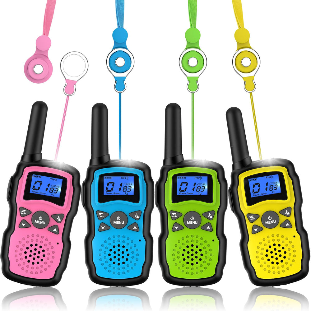 Wishouse Walkie Talkie kids 4-pack front package view for a ready gift