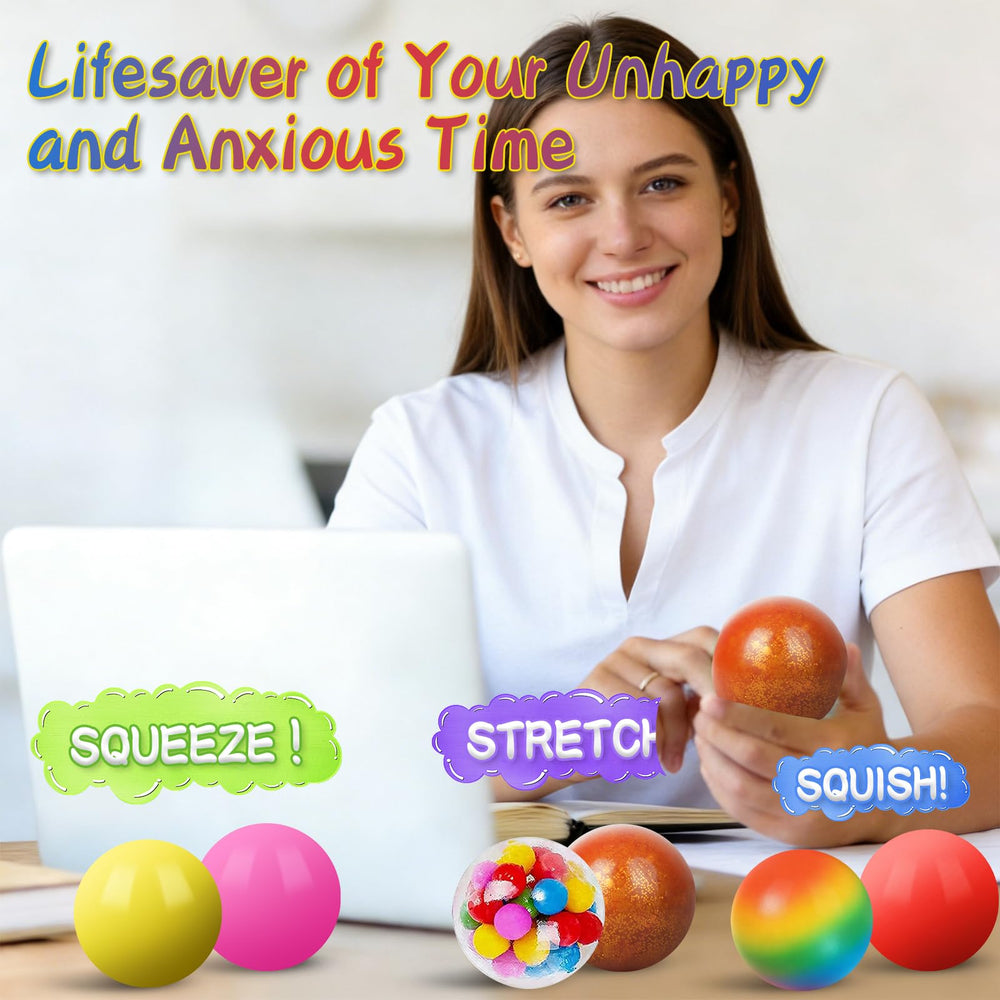 WISYME flour squeeze ball yellow promotes quick stress venting at home or office.