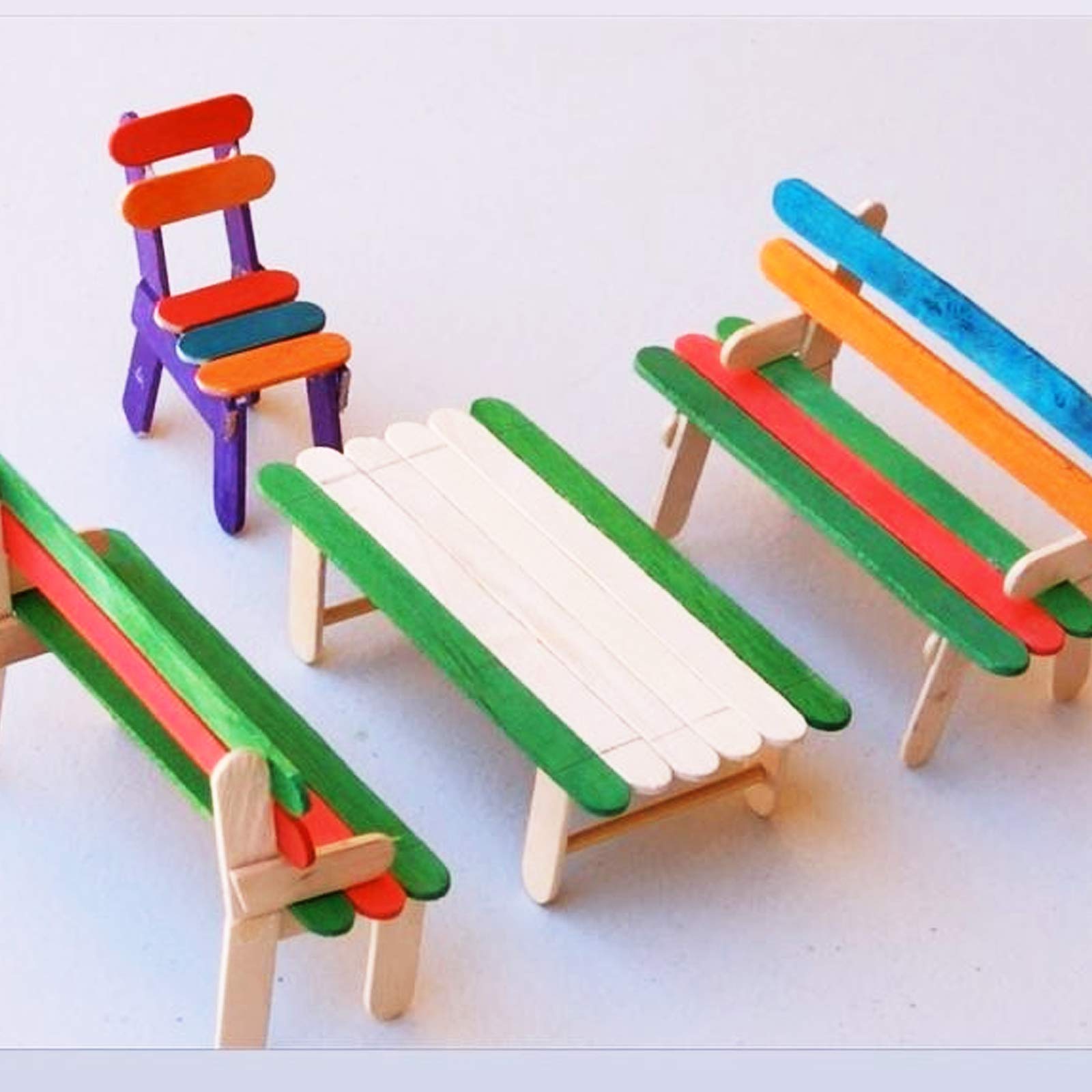 WISYOK 1000-piece pack offering durable sticks suitable for 13+ projects.