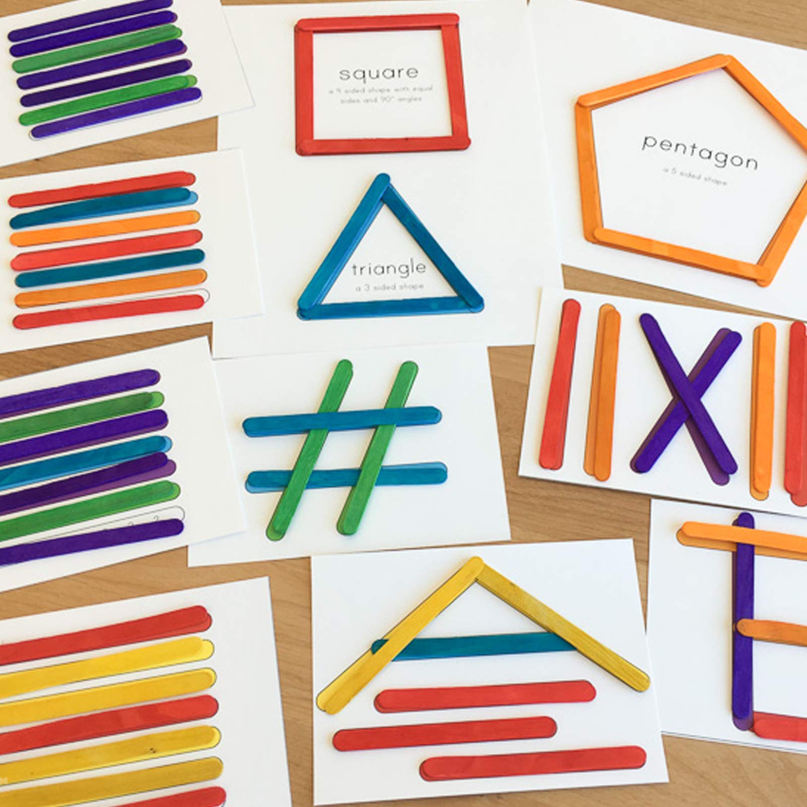 WISYOK educational sticks support counting and hands-on learning