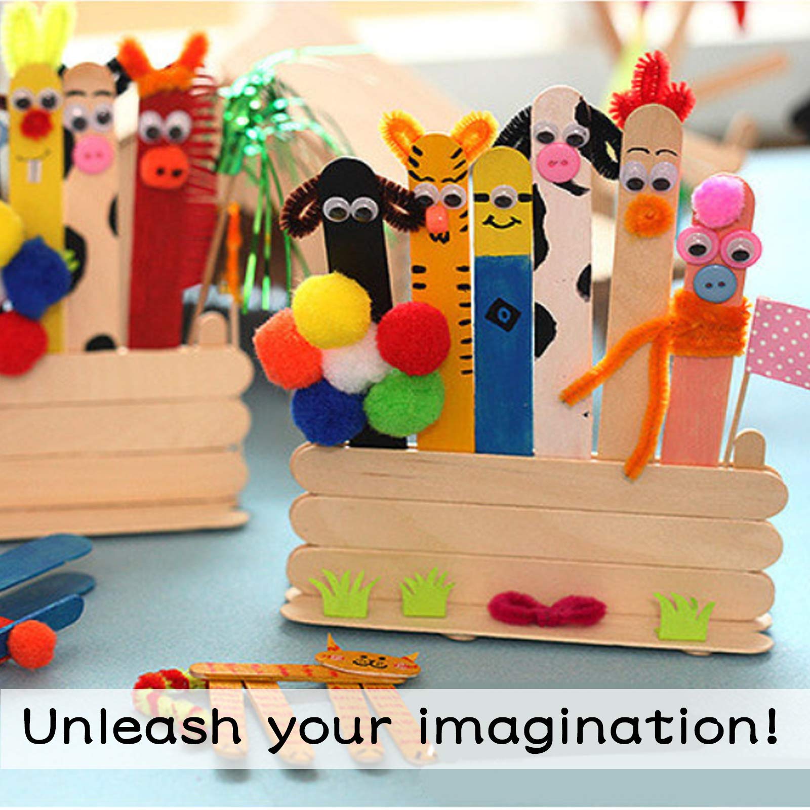 WISYOK craft sticks used for frames models and architectural mockups