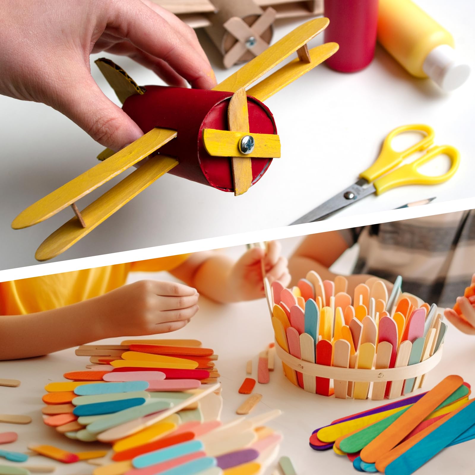 WISYOK versatile craft sticks enabling group activities and DIY art
