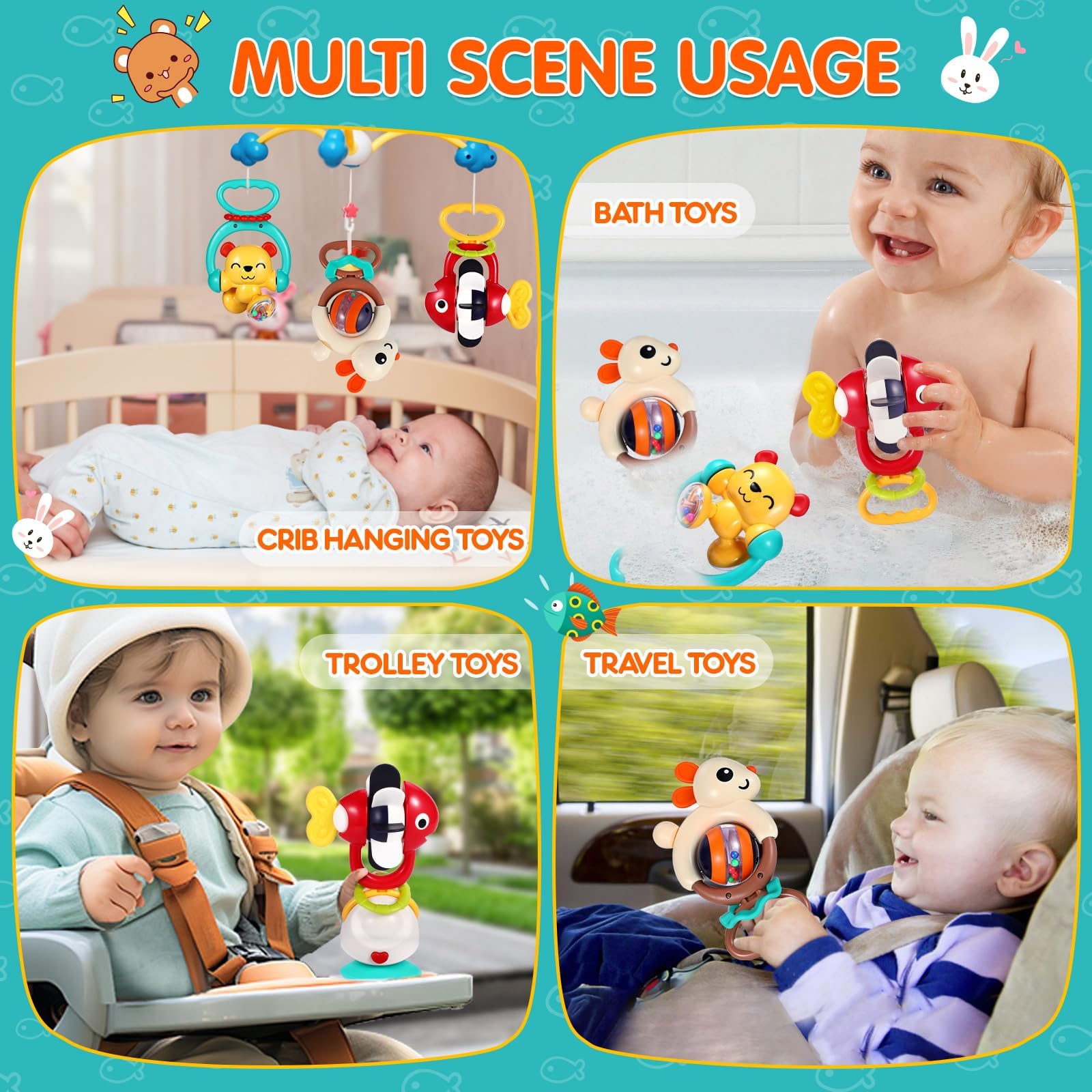 WITALENT compact design supports little hands during routines.