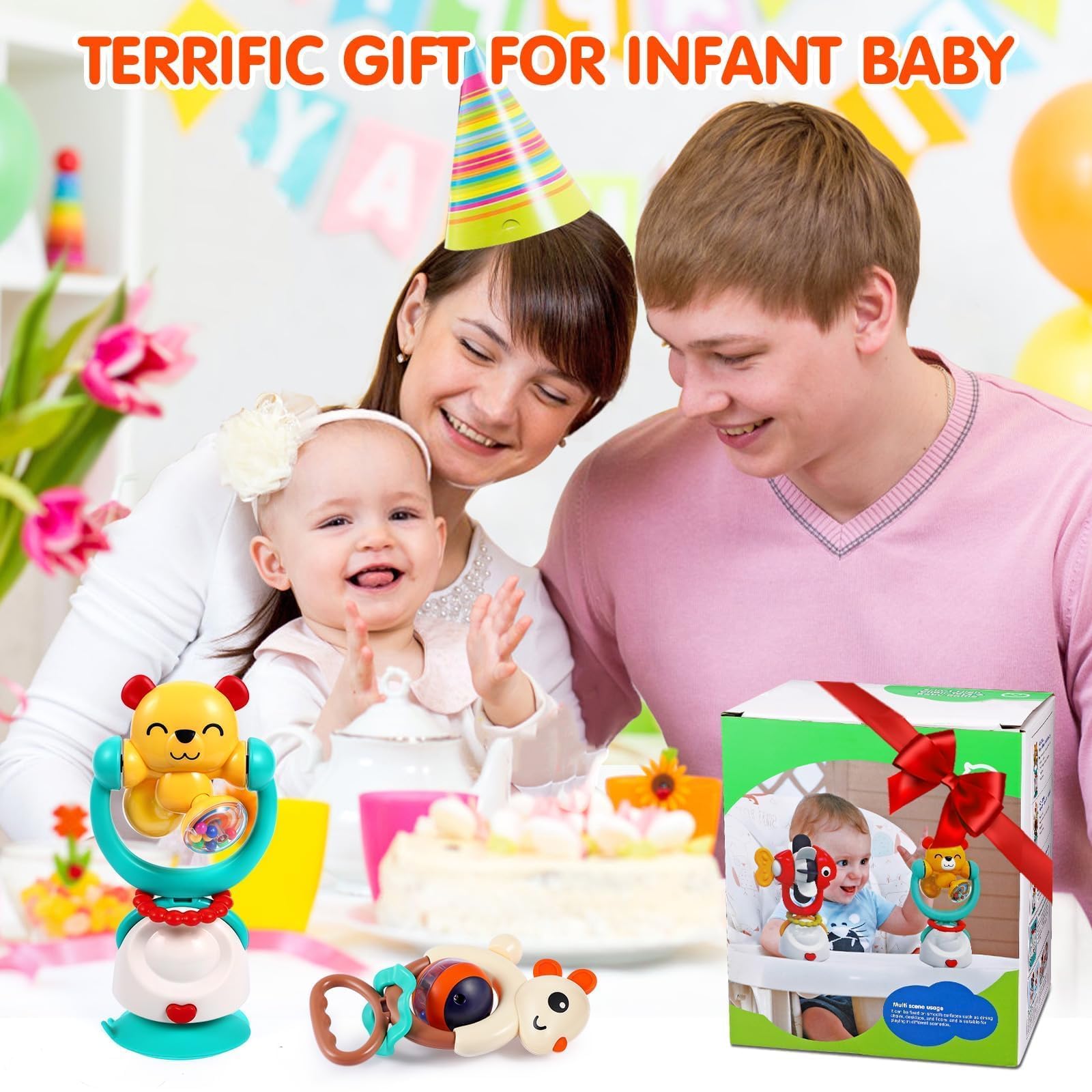 WITALENT non-toxic materials ensure safe mouthing and exploration.