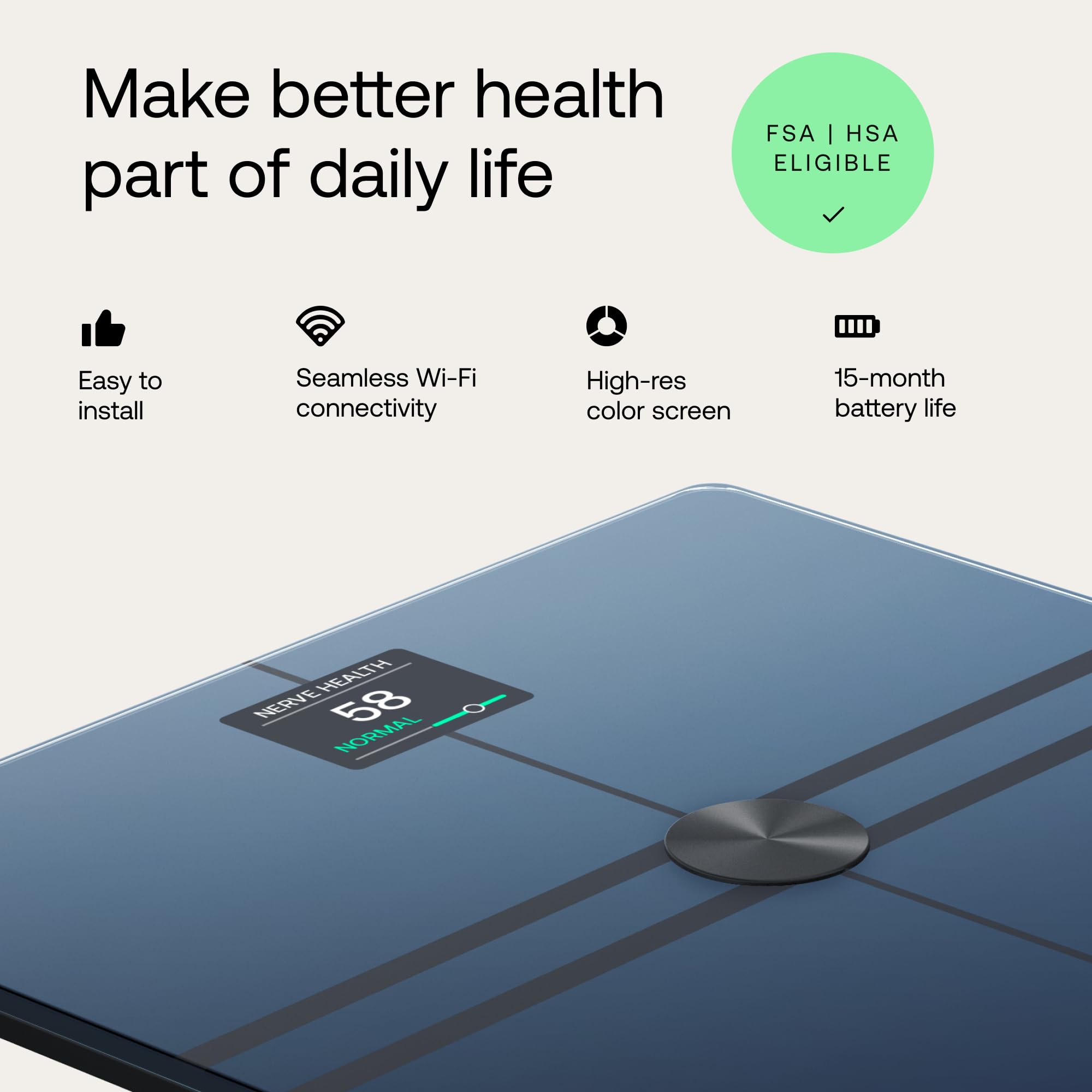 Withings Body Comp athlete mode offering performance insights for workouts