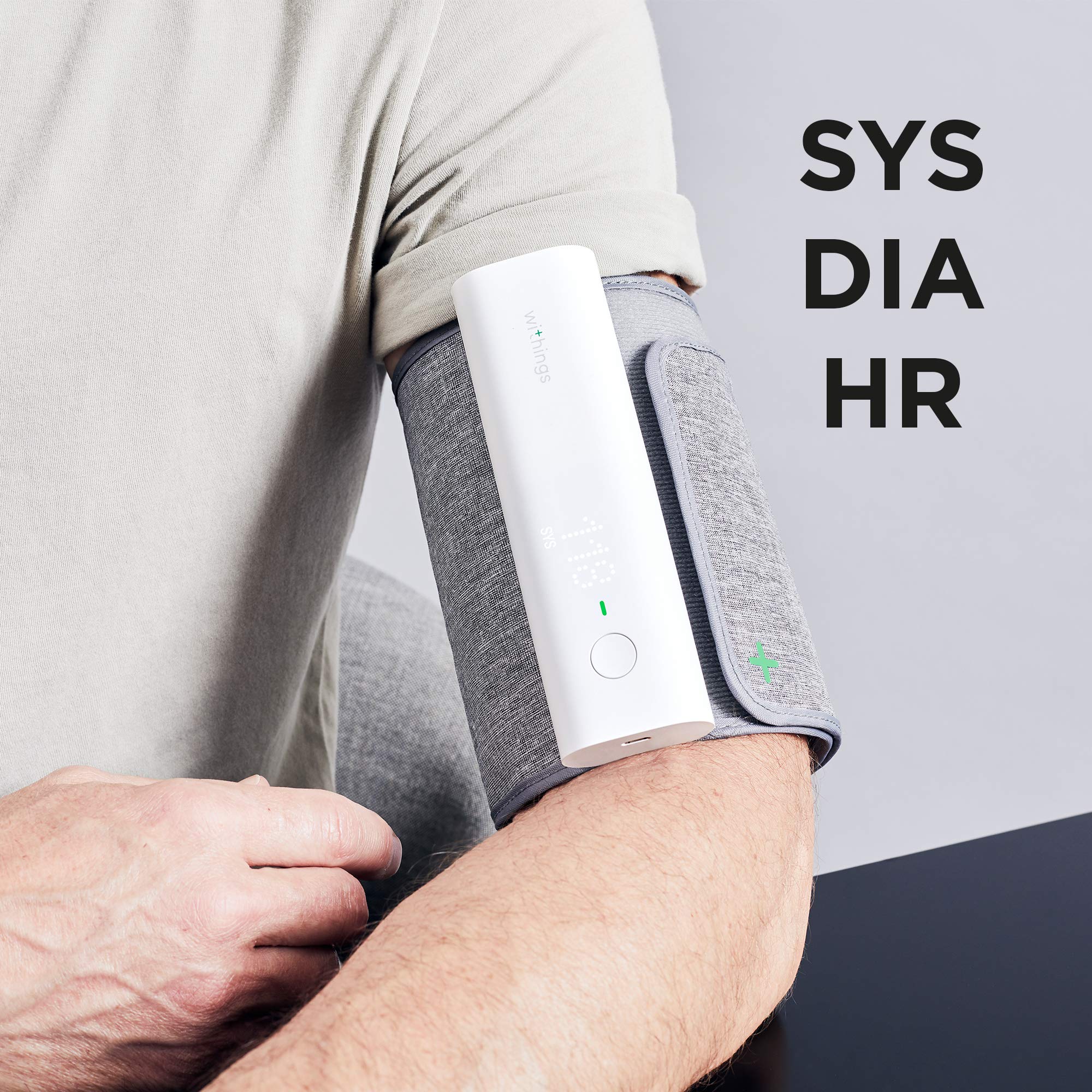 Withings BPM Connect charging case keeps the device ready.
