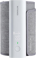 Withings BPM Connect display with color-coded feedback for quick reading.