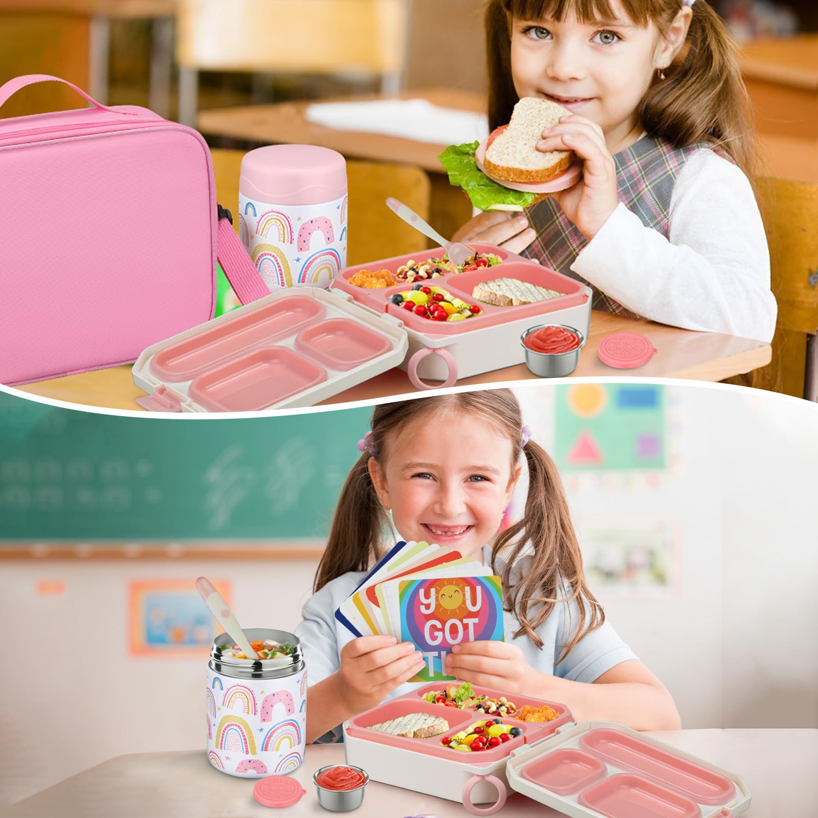 wiwens lunch cards feature cute illustrations to inspire meals