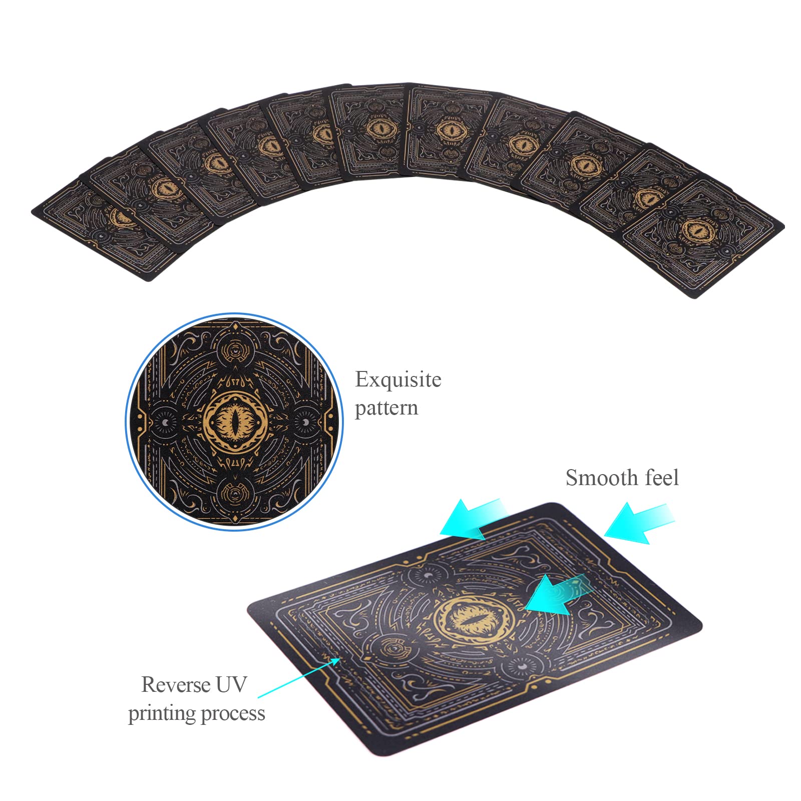 WJPC Durable PVC Card Corners for lasting play.